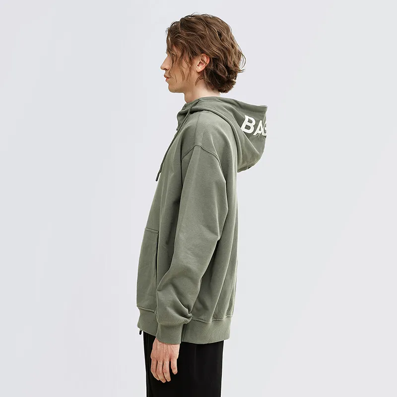 BAGGL Lapel Loose Fit Sweatshirt Unisex-8