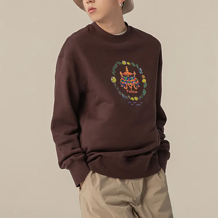 Penfield Sweatshirts Unisex Dark Brown-2
