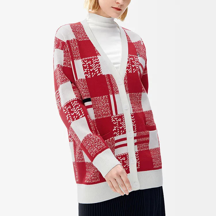 FILA Sweater Women's Legend Red-5