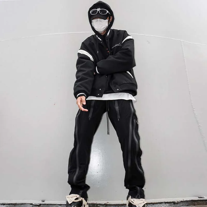 MIRACLE KILL Baseball Jacket Unisex Black-3