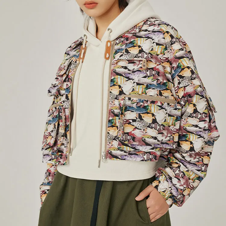 Penfield Cropped Coats Women's Mixed Color-4