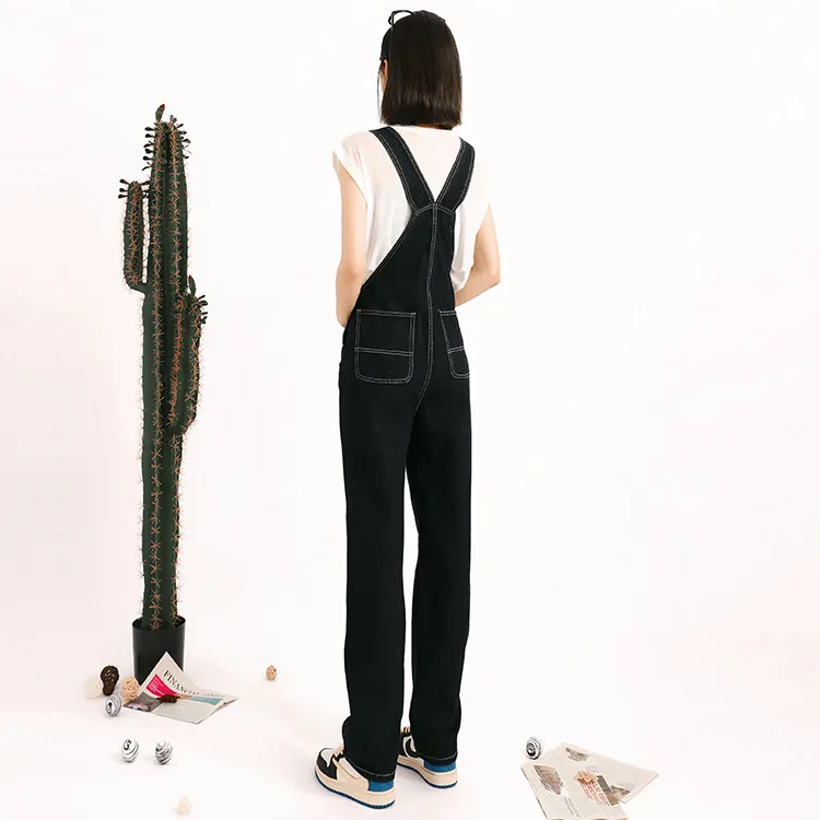 MINCOCROSEPEPPAR Overalls Women's Blue Black-2