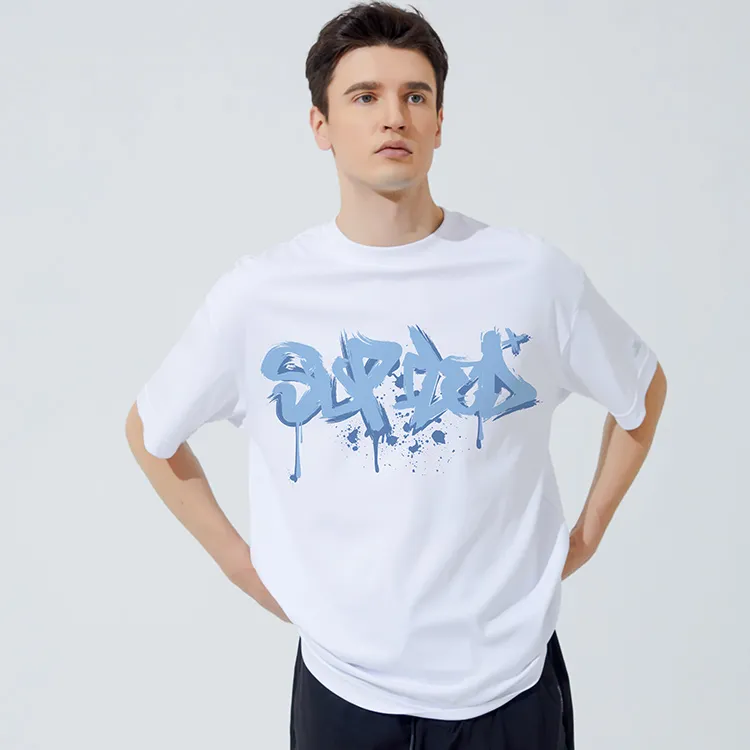 SUPIELD Hydrophobic Anti-fouling Series Drop Shoulder Sleeve T-Shirt Unisex-4