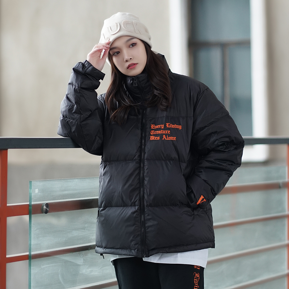 VLONE Big Logo Series Down Jackets Unisex - POIZON