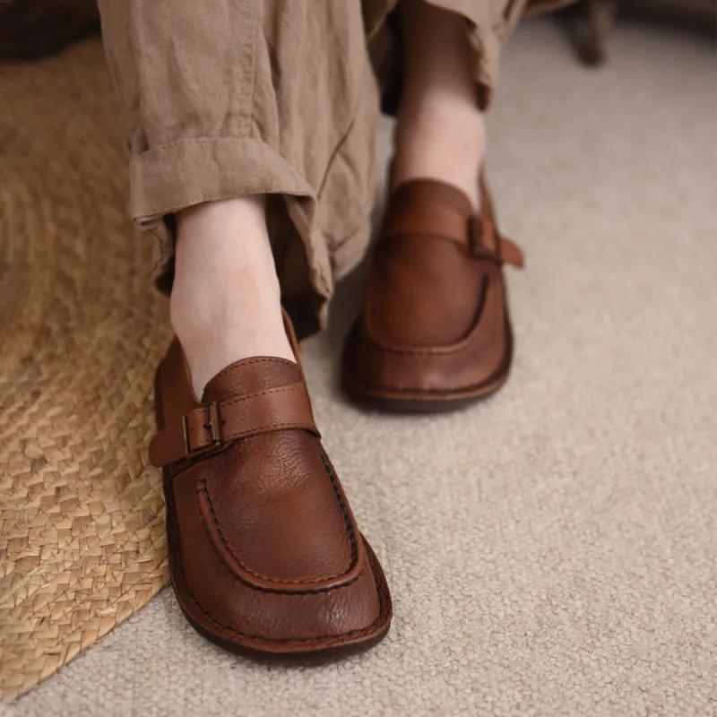 ARTMU Women's Casual Shoes Women's Low Top Coffee/Camel-9