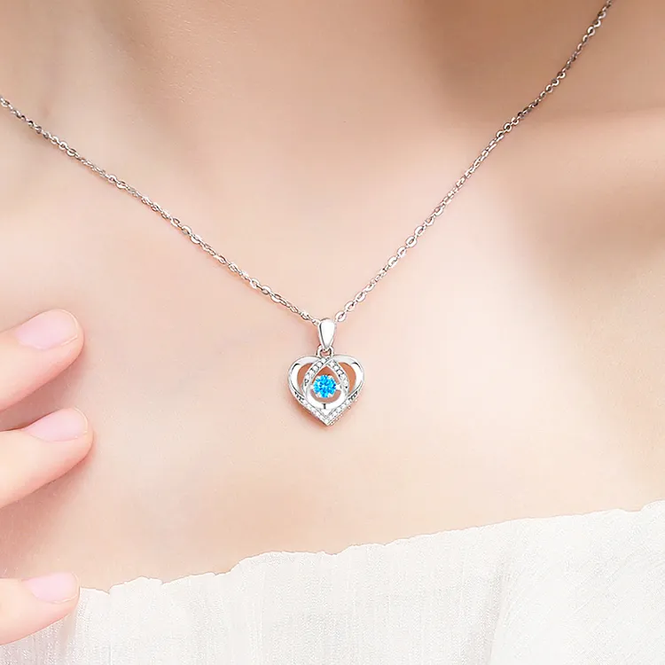Asia Star S925 Silver Necklaces Women's-2