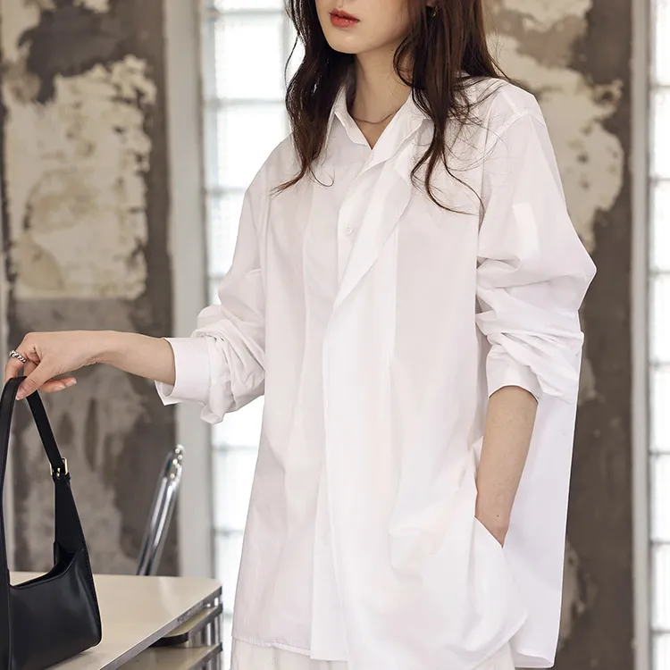 DEER AND FLYER Shirts Women's Cloud White-4