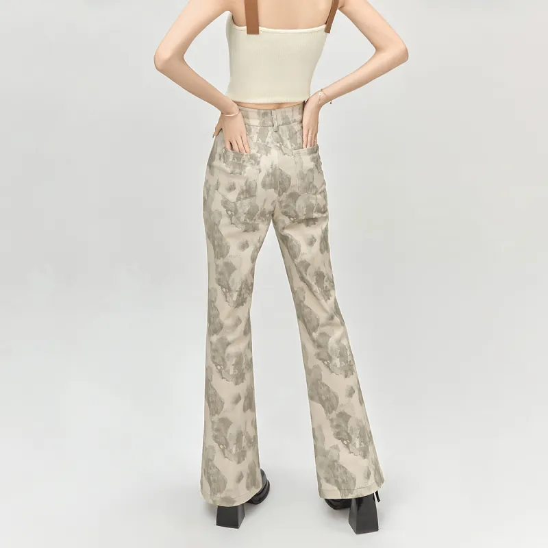 LA CRAWFISH Casual Pants Women's Khaki-3