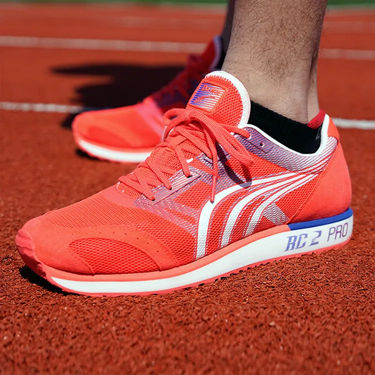 DO WIN RC2 PRO Cushioning Anti Slip Wear Resistant Breathability Low Top Marathon Running Shoes Unisex Red-5