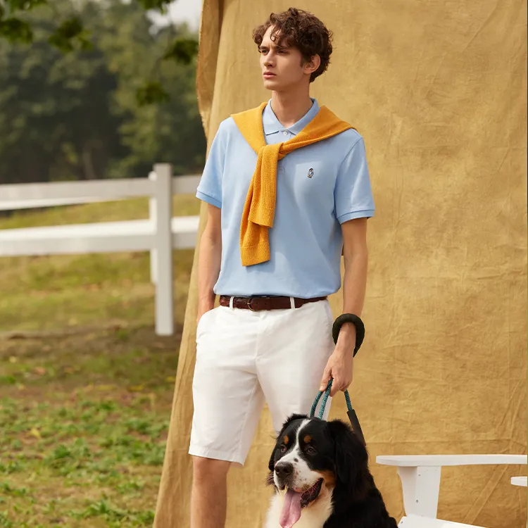 Teenie Weenie Men Polo Shirt Unisex-17