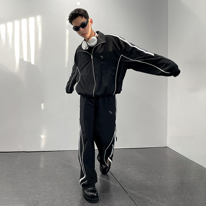 ROARINGWILD ARCH Jackets Unisex Black - POIZON