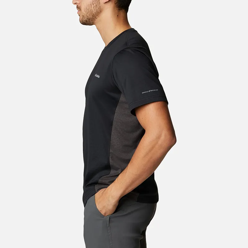 Columbia Drop Shoulder Sleeve T-Shirt Men's Black-3
