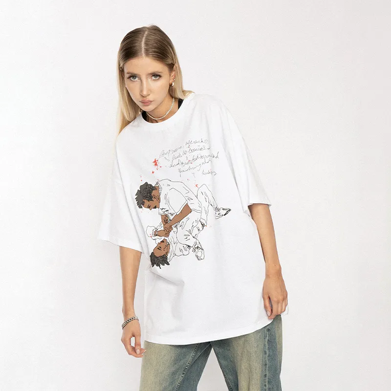 EMPTY REFERENCE T Shirts Unisex White-4