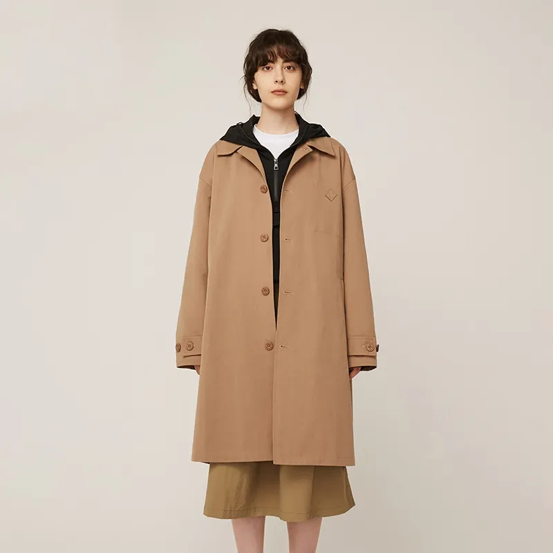 Herschel Trench Coats Unisex-2