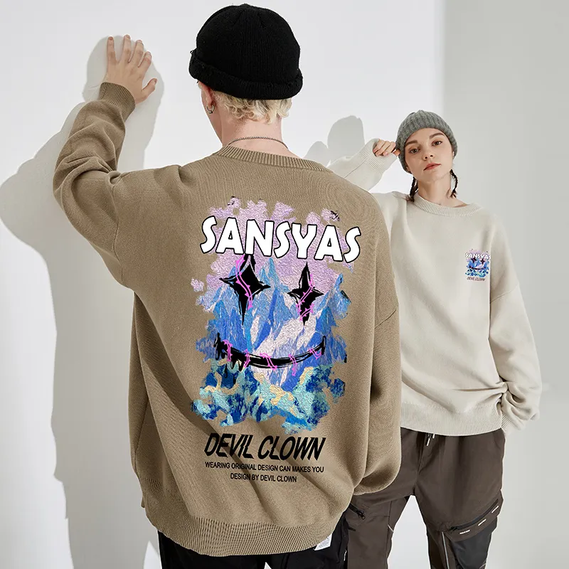 SANSYAS Sweaters Unisex-14
