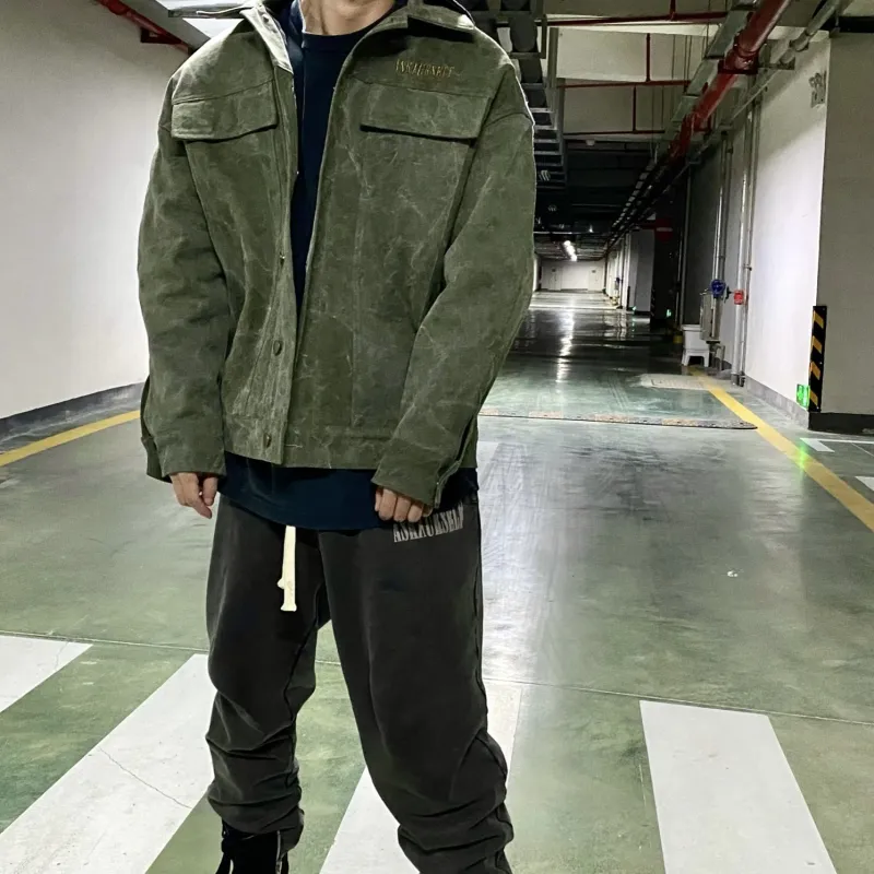 Askyurself Jacket Unisex Army Green-5