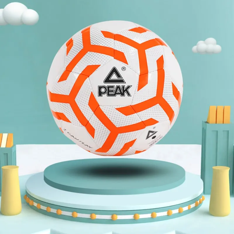 PEAK Size 5 Soccer PVC Machine Stitched Soccer Ball Unisex-14