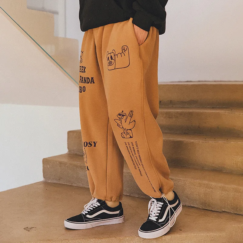 WAYNEXZAVIER Jogger Thickened Casual Pants Men's-13