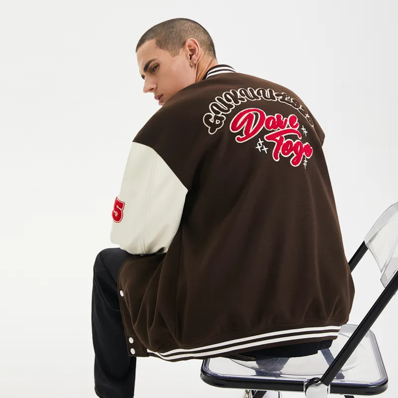 GUKUUL Baseball Jacket Spring, Autumn And Winter Unisex-5