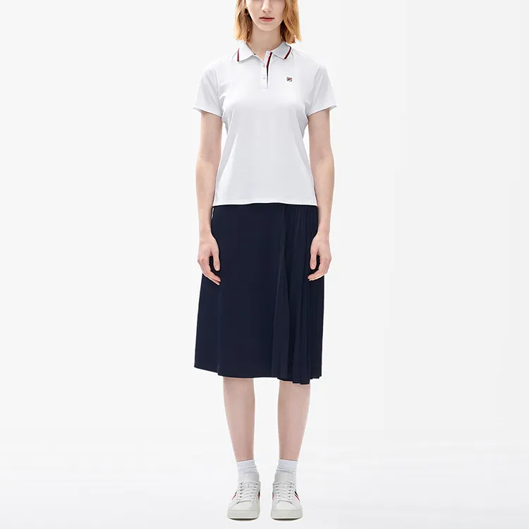 FILA Polo Shirts Women's Standard White-2
