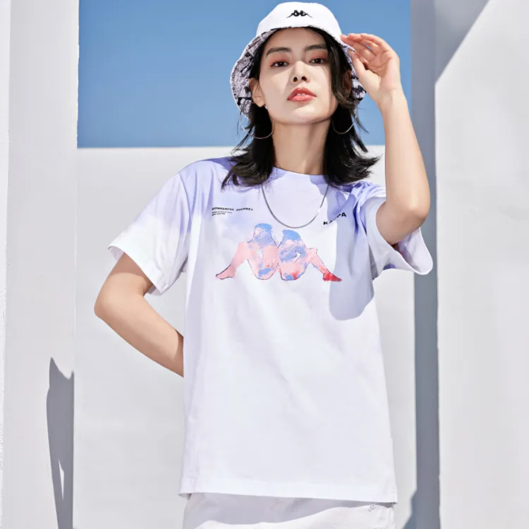 Kappa Reality Mirror Drop Shoulder Sleeve T-Shirt Unisex-8