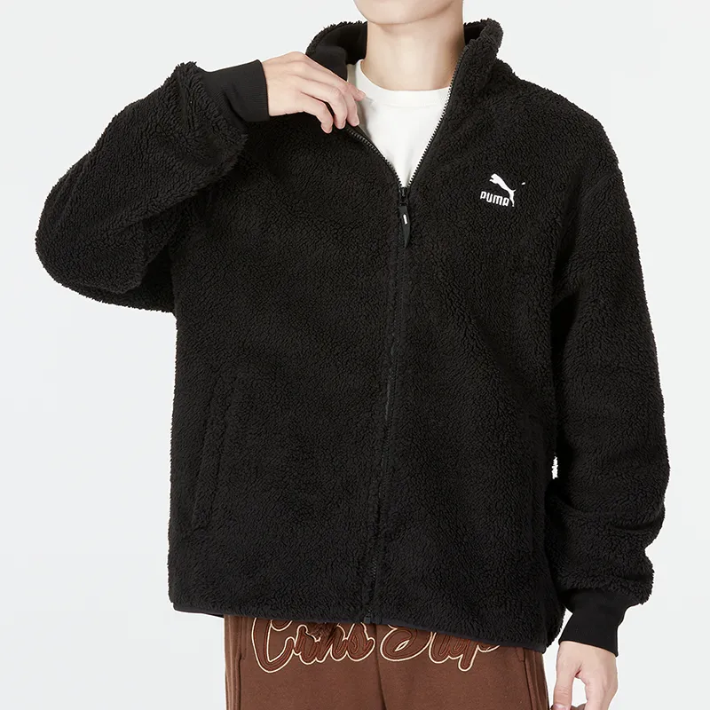 PUMA Velvet Jackets Men Black-4
