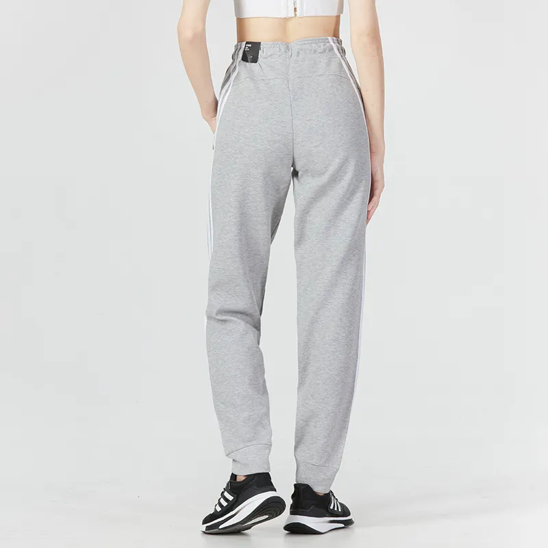 Adidas Knitted Sweatpants Women's Gray-3