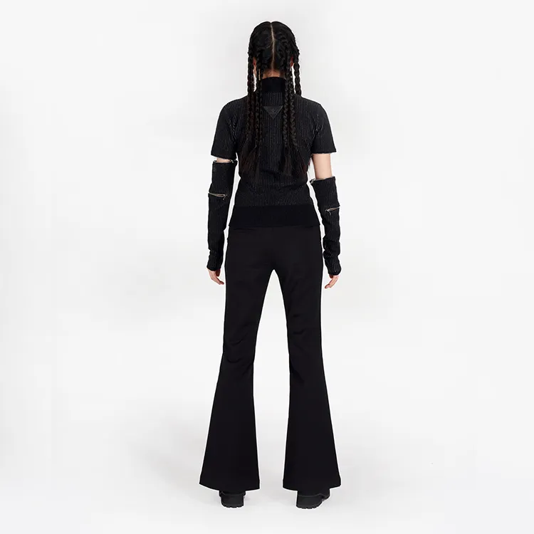 BOY BY BOY Slim Fit Pants Casual Pants Women's Black-2