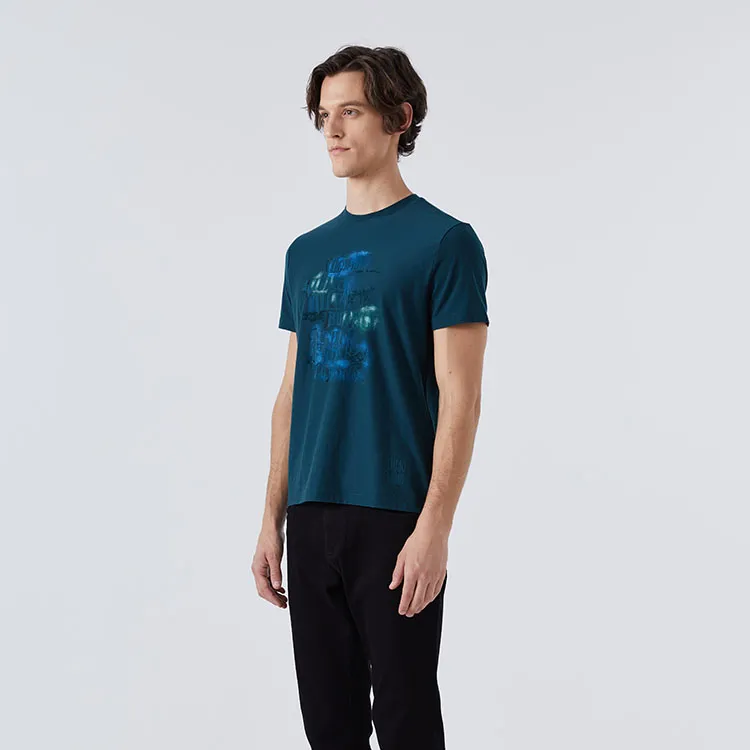 LIU·JO UOMO FW22 T Shirt Men's Green-4
