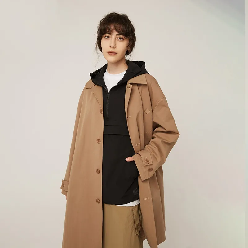 Herschel Trench Coats Unisex-3