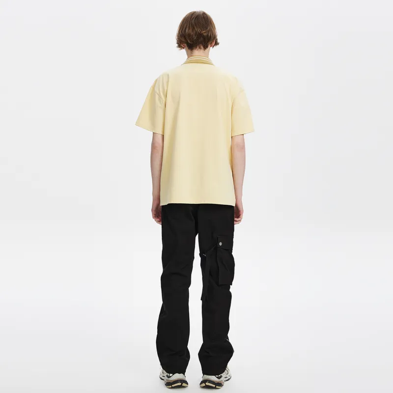 ICONS Lab Polo Shirts Unisex Yellow-3