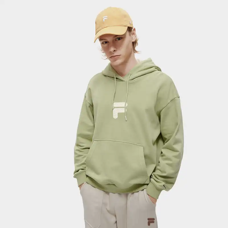 FILA FUSION Sweatshirts Unisex Cream Fruit Green-2