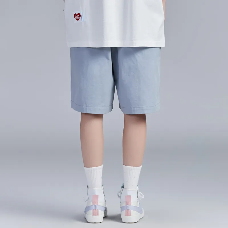 Carebears X Guuka Casual Shorts Unisex Dusty Blue-5