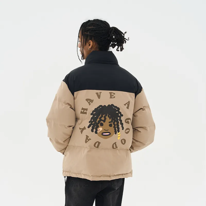 HARSH AND CRUEL Puffer Jacket Winter Unisex-28