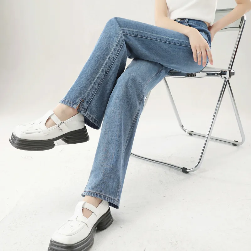HIPPIEMISS Jeans Women's Vintage Light Blue-5