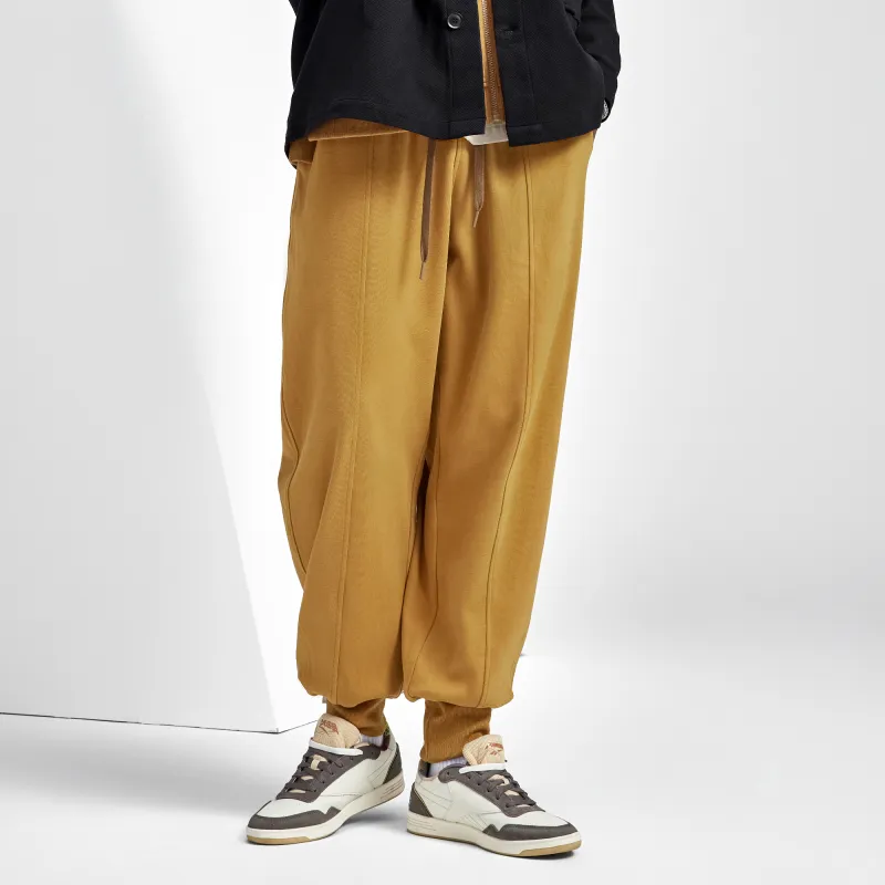 Bodydream Knitted Sweatpants With Regular Fleece Lining Unisex-21