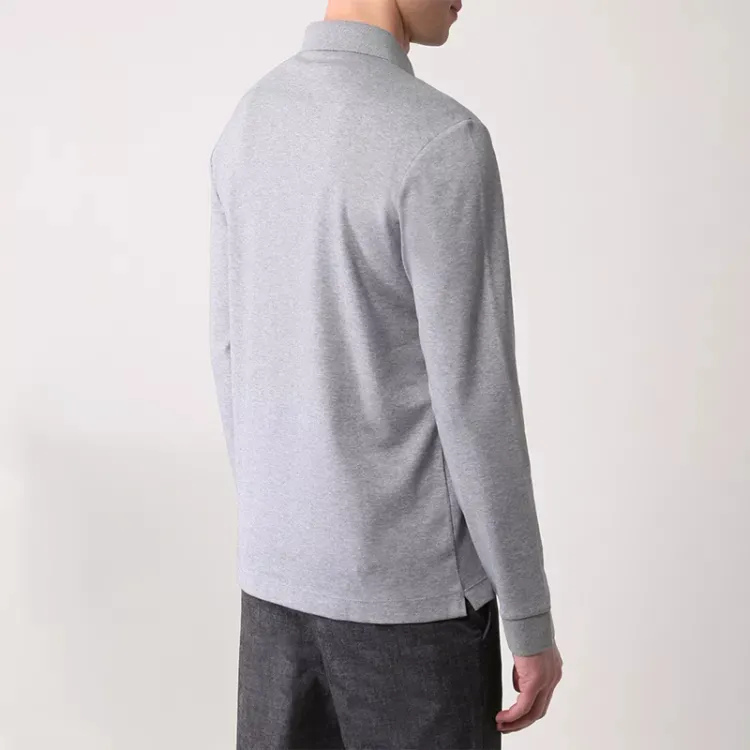 HUGO BOSS Polo Shirt Men's Light Gray-2