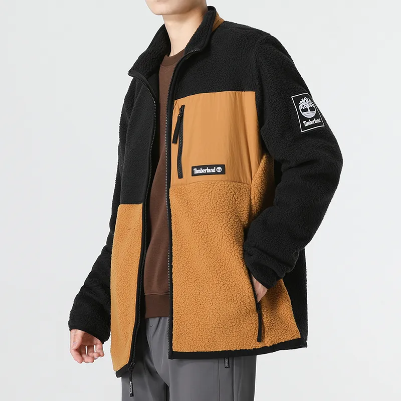 Timberland Velvet Jackets Men Black-4