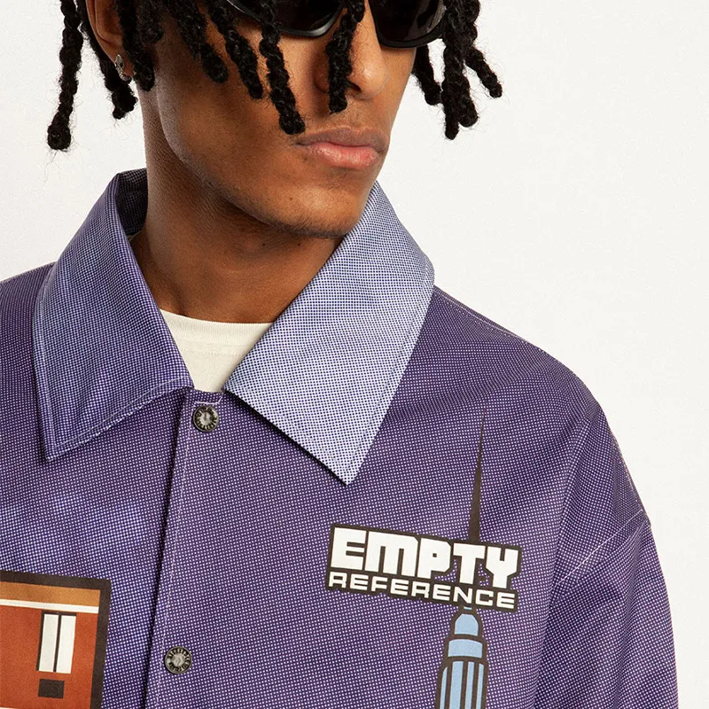 EMPTY REFERENCE Jackets Unisex Blue-5
