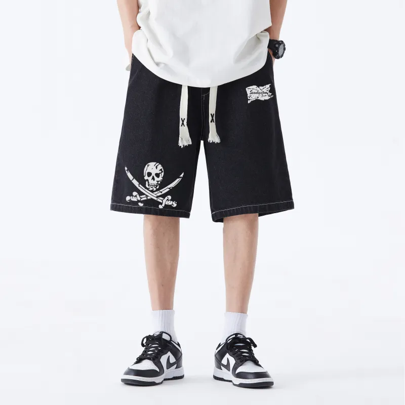 SEANBYSEAN Denim Shorts Unisex-2