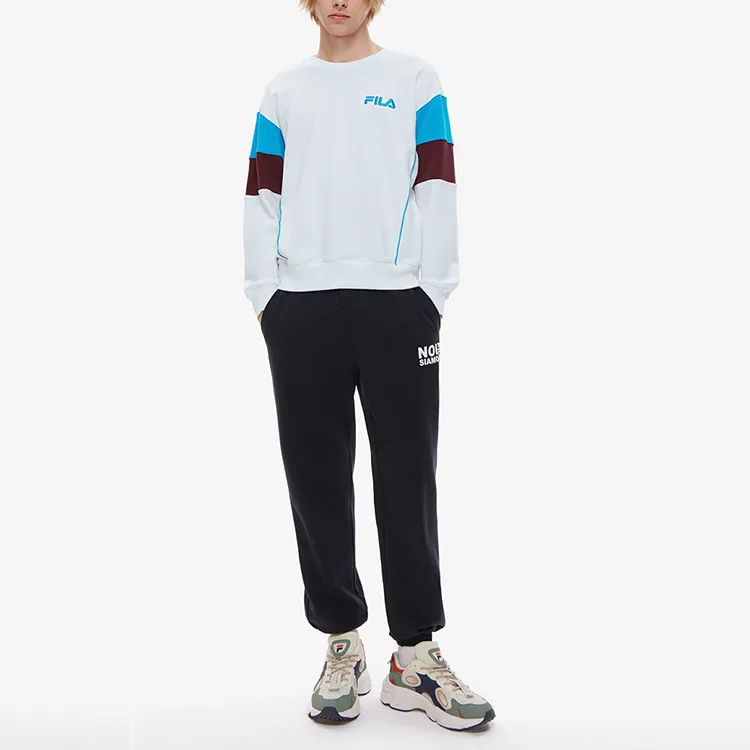 FILA FUSION Knitted Sweatpants Men Pitch Black-2