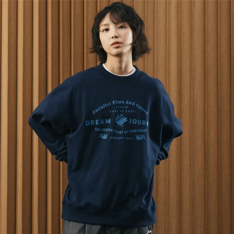 DAKYAM FW22 Crew Neck Loose Fit Sweatshirt Unisex-8