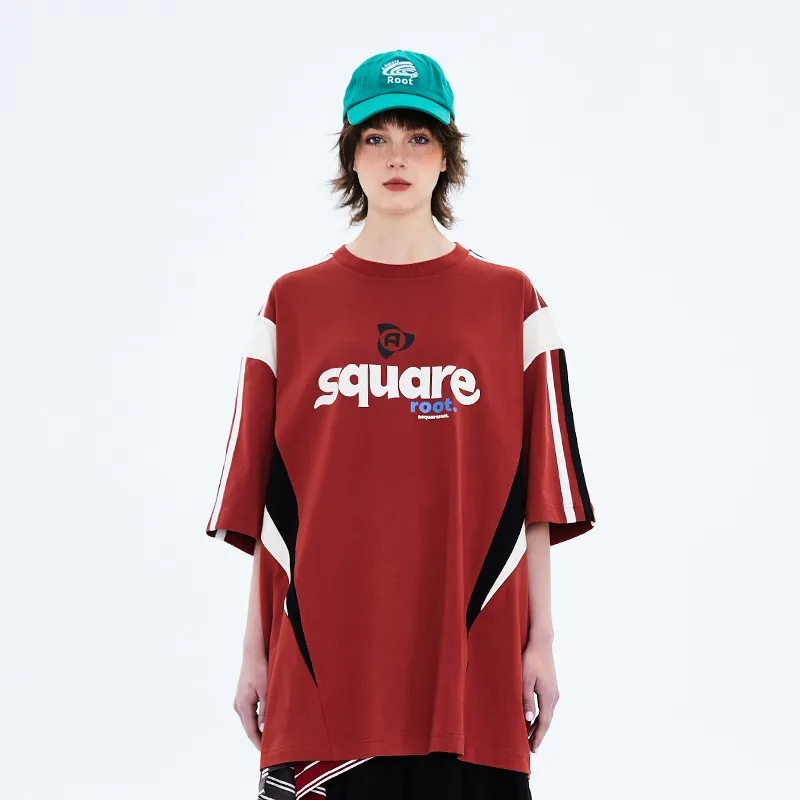 A SQUARE ROOT T Shirts Unisex Red-2