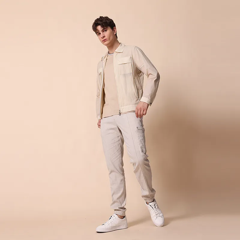 RARE SS22 Fitted Thin Jacket Men's Khaki-4