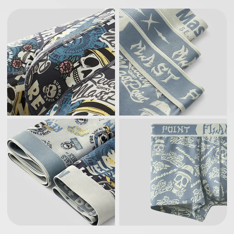 Mast Point Underpants Men's Gift Box Set Included Multicolor-9