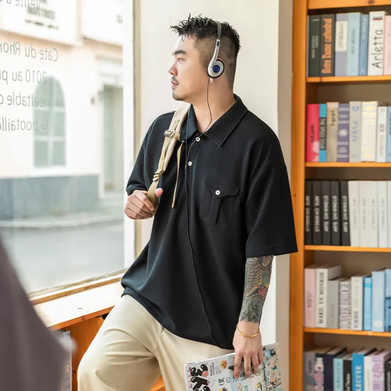 WAYNEXZAVIER Polo Shirts Men-5