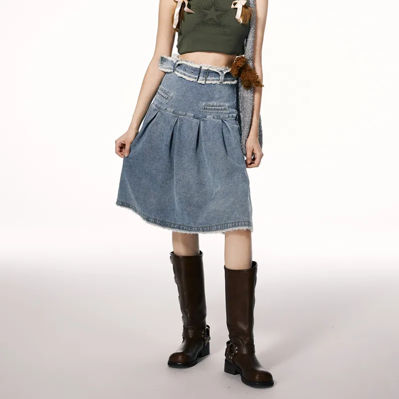 I'M ONE Denim Short Skirts Women's-2