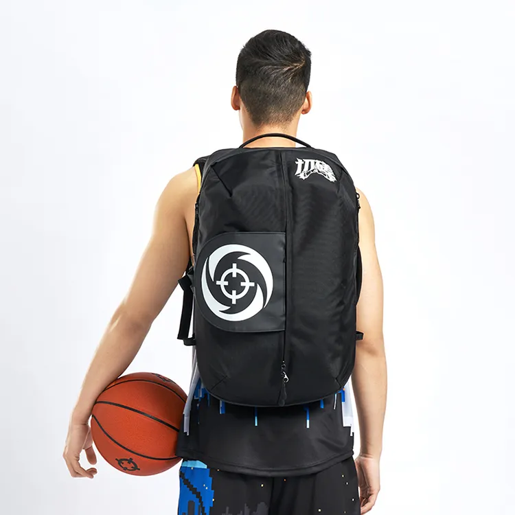 RIGORER Polyester Backpack Regular Unisex Black-2