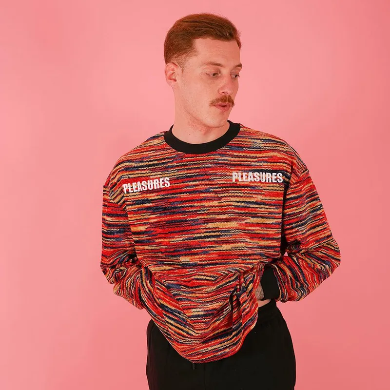 PLEASURES Omaha Knit Sweater-3