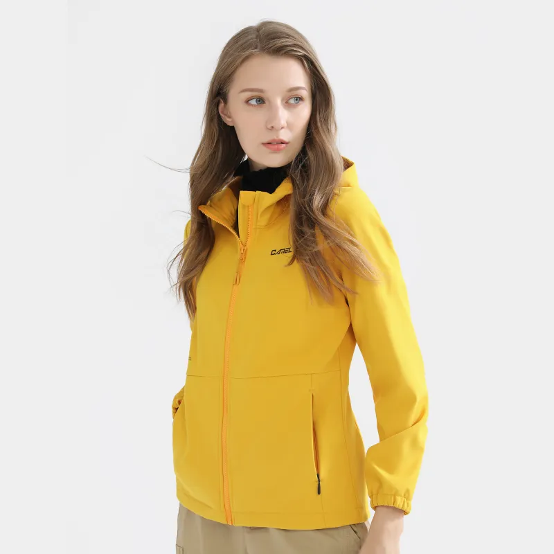 CAMEL Velvet Jackets Women's-25